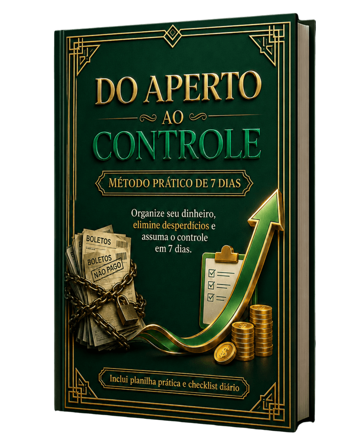 Capa do ebook Do Aperto ao Controle — método prático de 7 dias